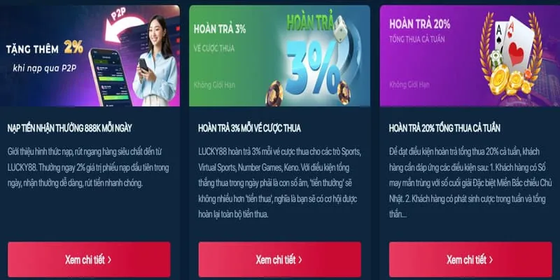 Hình ảnh đa dạng các máy đánh bạc tại EV88 nhà cái